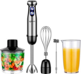 Safecourt Staafmixer Set 6-in-1 RVS 1000W