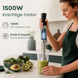 Wat vinden we goed aan de Savoré Kitchen Staafmixer Pro+ Set