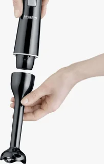 Severin SM 3770 Staafmixer Zwart Grijs