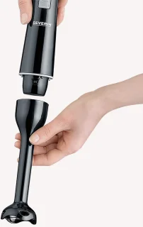 Severin SM 3770 Staafmixer Zwart Grijs