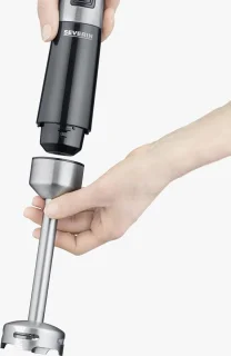 Severin SM 3771 Staafmixer RVS Zwart