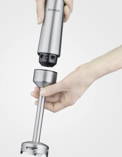 Severin SM 3775 Draadloze Staafmixer RVS