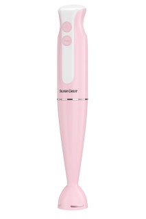 De SilverCrest Staafmixer & hakmolen, roze in één oogopslag