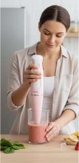 Wat vinden we goed aan de SilverCrest Staafmixer & hakmolen, roze