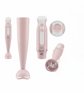 SilverCrest Staafmixer & hakmolen, roze