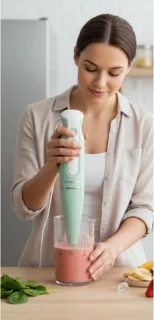 SilverCrest Staafmixer met hakmolen Mintgroen