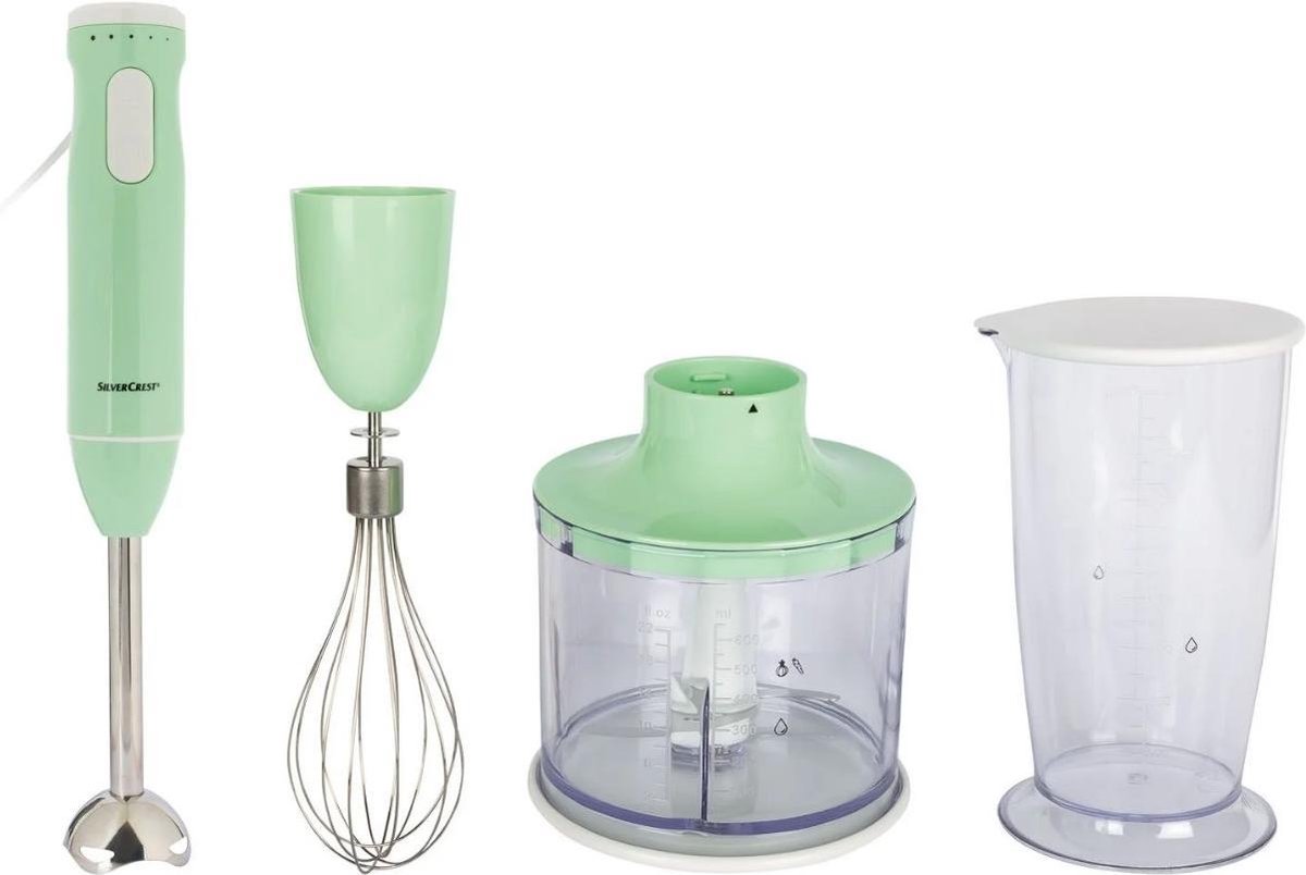 Wat vinden we goed aan de SILVERCREST Staafmixerset 600W Groen