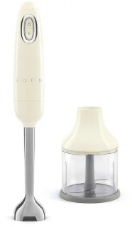 SMEG HBF00CREU staafmixer met hakmolen – crème