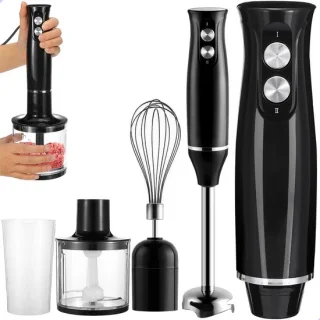 Sokany staafmixer 4 in 1 - 500 watt - zwart