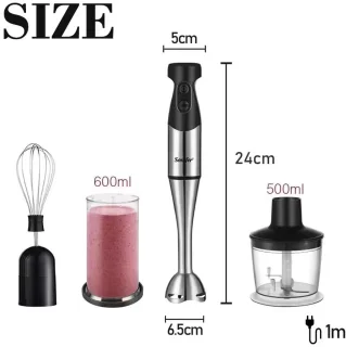 Sonifer SF-8013 RVS Staafmixer Set