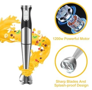 Staafmixer 1200 W RVS