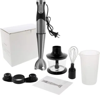 Staafmixer 1200W RVS 6-in-1