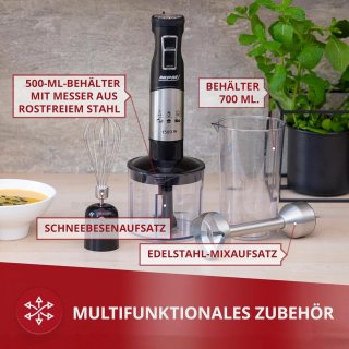 Wat vinden we goed aan de Staafmixer 1500W