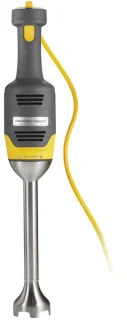 Staafmixer 23 cm grijs en geel