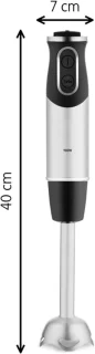 Staafmixer 3-in-1 RVS Set