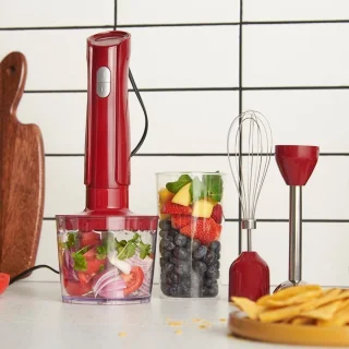 Staafmixer 3-in-1 RVS Set