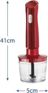 Staafmixer 3-in-1 RVS Set