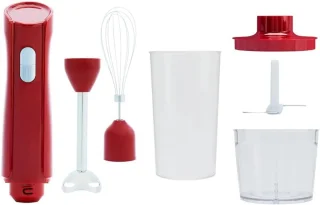 Staafmixer 3-in-1 RVS Set
