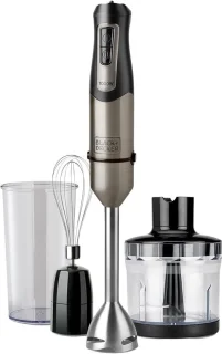 Staafmixer 3-in-1 – zwart – 1.000 W