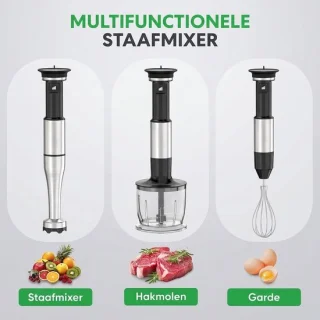 Staafmixer 4-in-1 1000 W