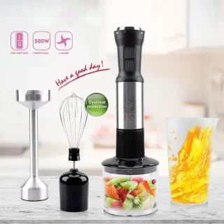 Staafmixer 4-in-1 500W 1L