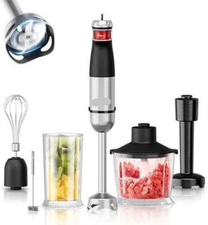 Staafmixer 6-in-1 1200W zwart