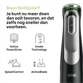 Wat vinden we goed aan de Staafmixer Handblender - Zwart