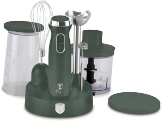 Staafmixer handmixer pureerapparaat mat groen
