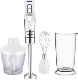 Krachtige alleskunner: 1200 W staafmixer met accessoires