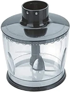 Staafmixer met chopper - zwart