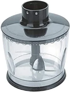 Staafmixer met chopper - zwart