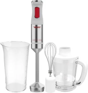 Staafmixer met hakmolen en garde