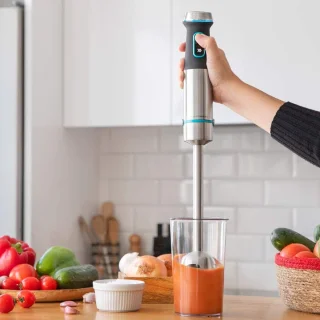 Staafmixer Oplaadbaar Met Snoer Keukenmachine
