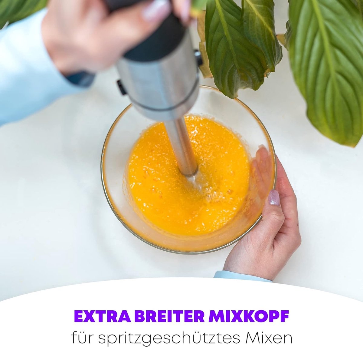 Staafmixer Oplaadbaar Met Snoer Keukenmachine