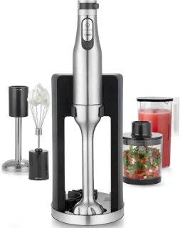 Staafmixer set 1200W - TYR® - Zilver