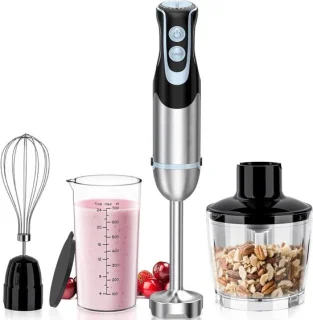 Staafmixer Set 3-in-1 - Handmixer en Hakmolen