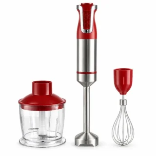 Staafmixer set 3-in-1 – rood