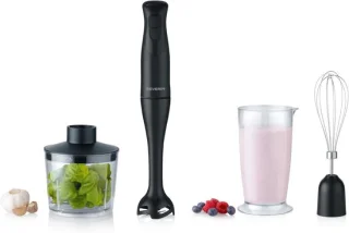 Staafmixer set 700 ml zwart