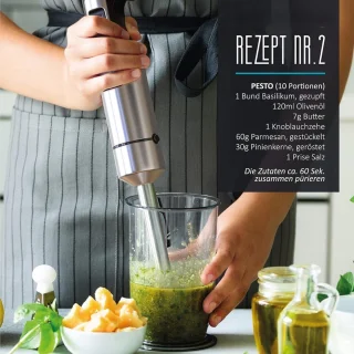 Staafmixer set - hakmolen en pureerstaf