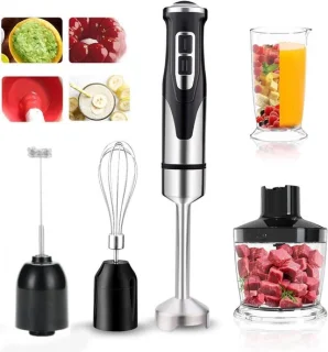 Staafmixer set handmixer keuken zwart