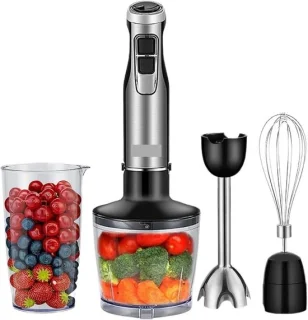 Staafmixer set keukenmachine zwart