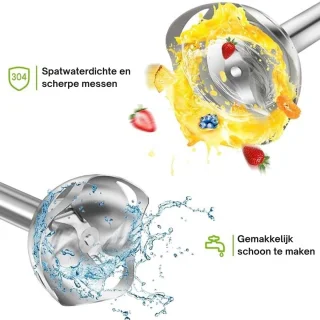 Staafmixer set met hakmolen