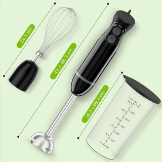 Staafmixer set met hakmolen