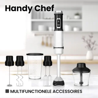Staafmixer set RVS 3-delig