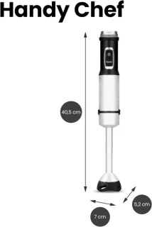 Staafmixer set RVS 3-delig