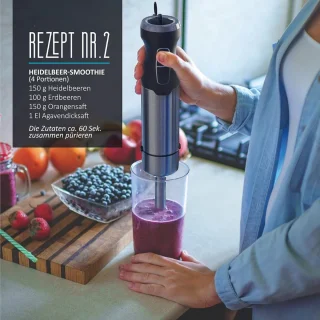 Staafmixer Set RVS 3-in-1