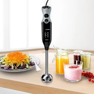 Staafmixer Set RVS - Handmixer & Hakmolen