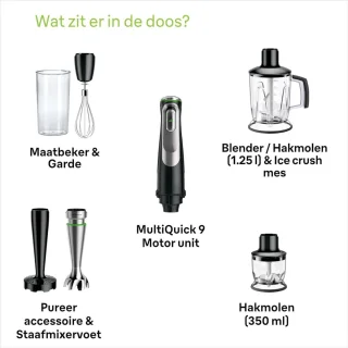 Staafmixer Set