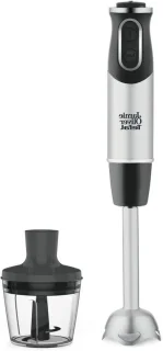 Staafmixer set zilver zwart