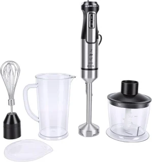 Staafmixer set zwart